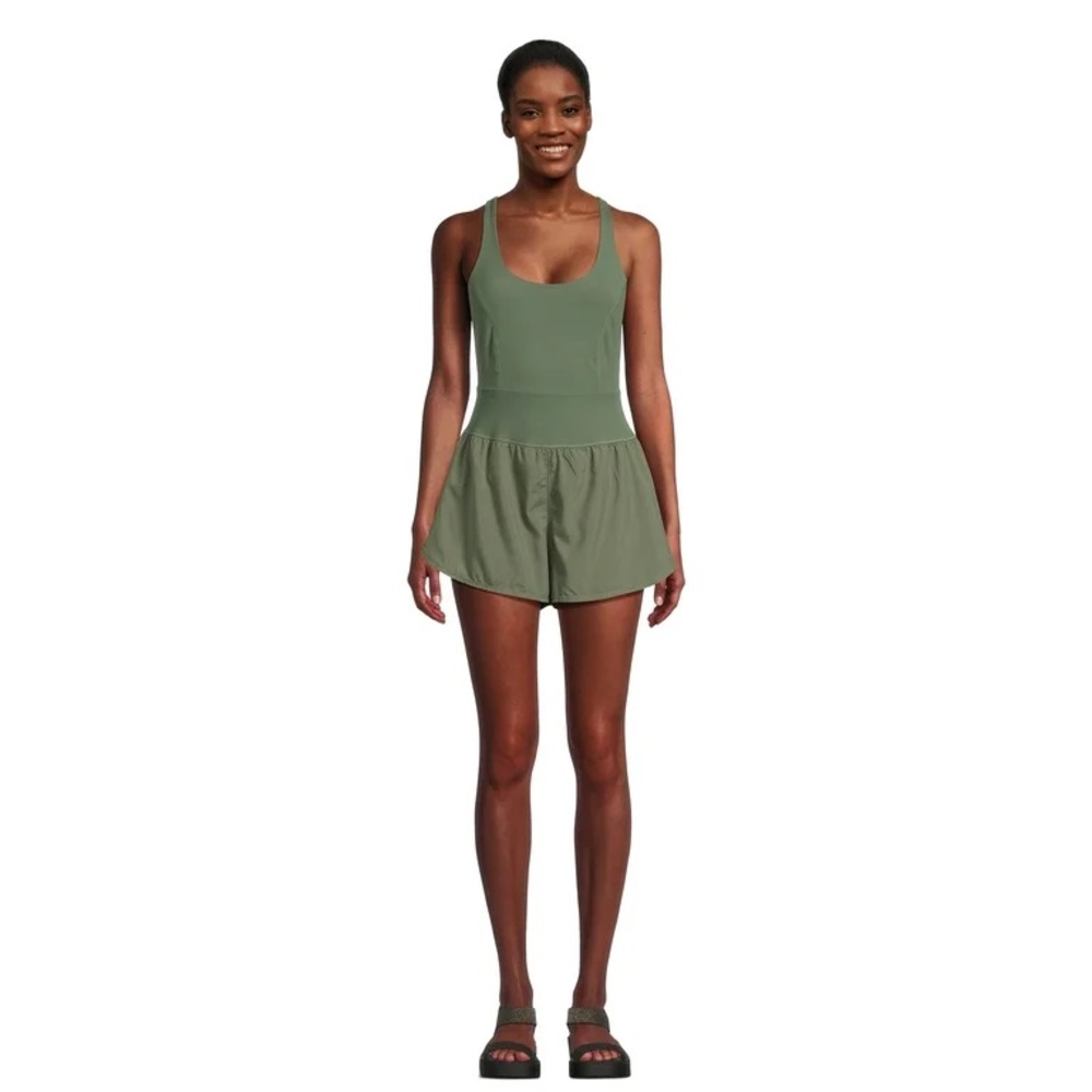 Avia Green Jumpsuit Romper